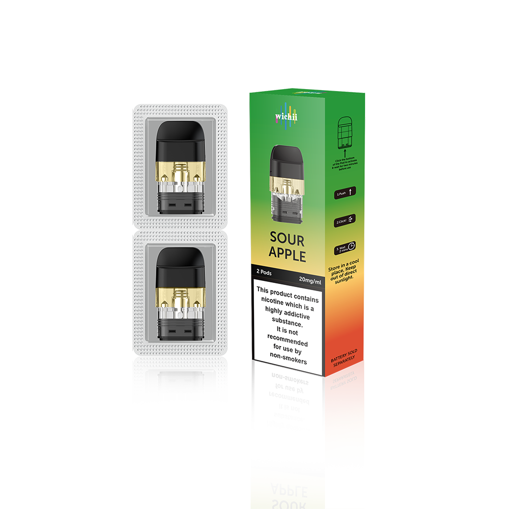 Wichii PreFill PODs Q30P - Lemonade 20mg/mL (2pcs/pack)