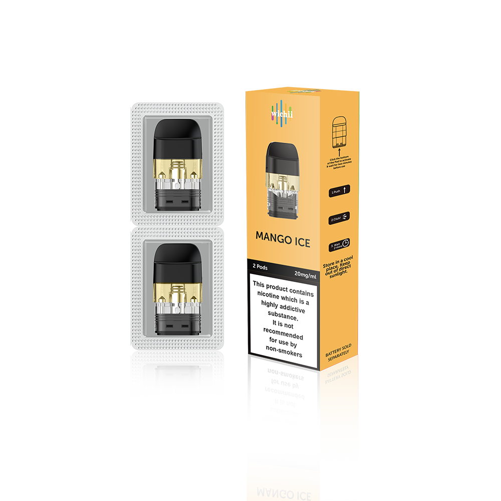 Wichii PreFill PODs Q30P - Mango Ice 20mg/mL (2pcs/pack)
