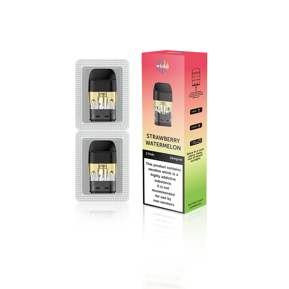 Wichii PreFill PODs Q30P - Strawberry Watermelon 20mg/mL (2pcs/pack)